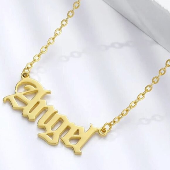 💙 Angel Pendant Stainless Steel Necklace - Picture 2 of 3